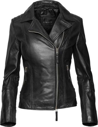 Bugatti Jassen, Dames, Zwart, XL, Leer, Leren Jas