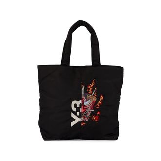 Yohji Yamamoto Yaksha Graphic-print Tote Bag