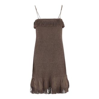 By Malene Birger Dames, Jurken, Bruin, Maat: XS Viscose