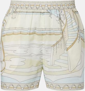 Tory Burch Printed cotton shorts