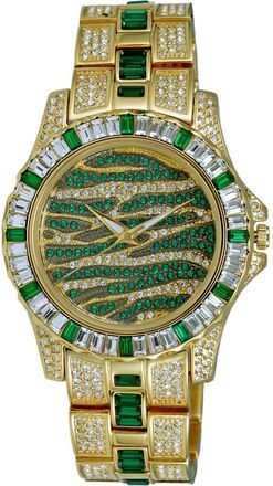 Adee Kaye Chameleon Quartz Green Dial Unisex Watch AKJ1177G
