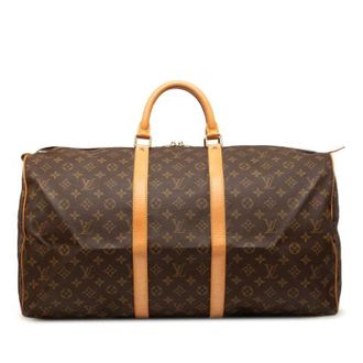 Louis Vuitton Pre-owned Keepall 55 - - Pre-owned - Donna - Marrone - ONE SIZE