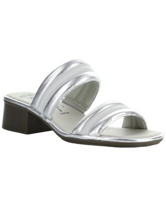 FLY London Eity Metallic Leather Sandal
