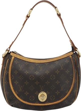 Louis Vuitton Tulum Monogram Canvas Brown Canvas Handbag (Pre-Owned)