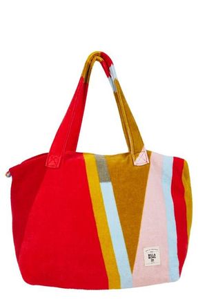 Billabong Chasing Paradise Tote in Havana Red at Nordstrom