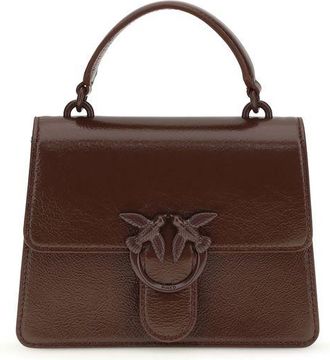 Pinko Goatskin Womens Handbag