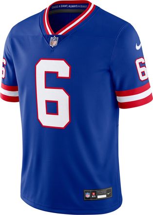 Nike Jaxson Dart New York Giants Nike Mens Dri-FIT NFL Limited Jersey in Blue | 32NM08C48IF-U5N