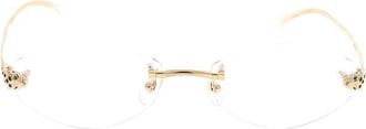 Cartier Glasses, unisex, Yellow, Size: ONE SIZE Glasses