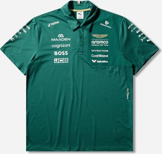 Puma ASTON MARTIN ARAMCO F1 TEAM Replica Polo Green Lux