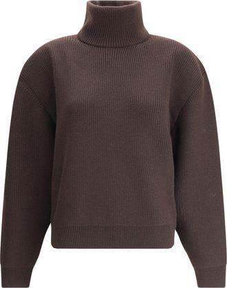Saint Laurent Chunky Wool Knit Pullover