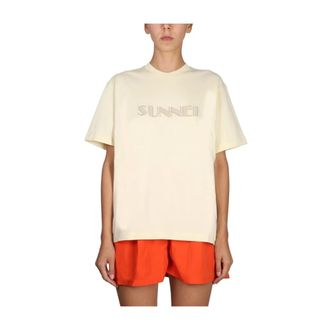 Sunnei Sunnei, Donna, Top, Beige, L, new