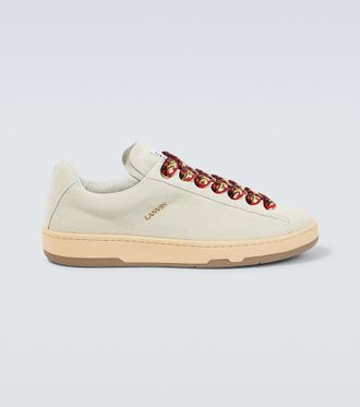 スニーカー LANVIN Women Sneakers FWSKDK00NYLOA24 0110 WHITE Lanvin Womens Clay Sneakers in White | Size 36