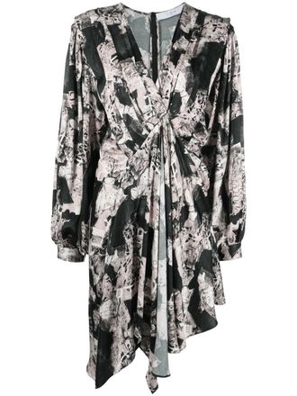 Iro Asymmetrische mini-jurk - Zwart