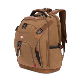 SwissGear Travel Gear Unisexs Work Pack Pro Portable Tool Bag, Brown Canvas, L