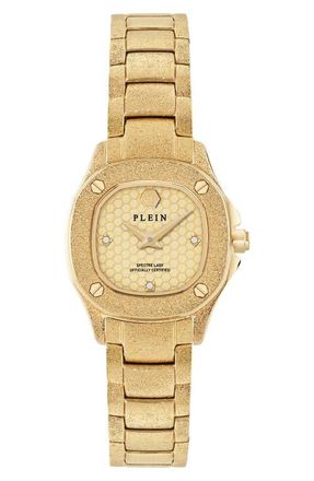 Philipp Plein $pectre Bracelet Watch, 23mm in Ip Yellow Gold at Nordstrom