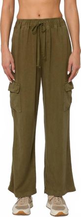 Velvet Heart Lynlee Drawstring Pants In Pesto Green
