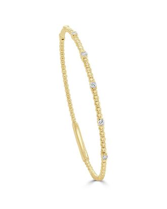 Sabrina Designs 14K 0.23 Ct. Tw. Diamond Stackable Bangle