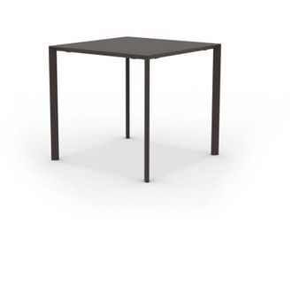 Vermobil Vermobil Tavolo Fox Autolivellante Quadrato 80 x 80 Cm H 75 Cm Bronzo