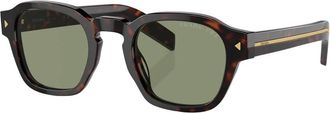 Prada Sunglasses, unisex, Brown, Size: 49 MM Pra16S Sunglasses