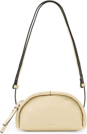 AllSaints Rosalie Arc Crossbody Bag in Bone White at Nordstrom