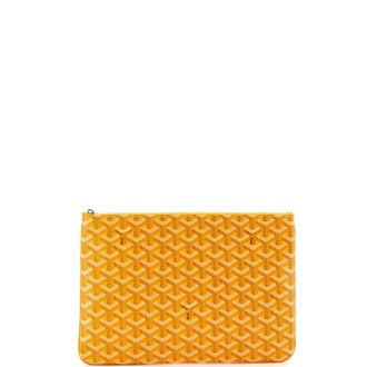 Goyard Senat Zip Pouch Coated Canvas MM