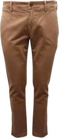 Mason's Eisenhower Broeken - Heren - Chinos - Beige - XS - Leer - Broeken