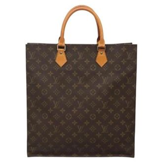 Louis Vuitton Pre-owned Tote Bags, female, Brown, Size: ONE SIZE Pre-owned Canvas Tote Bag