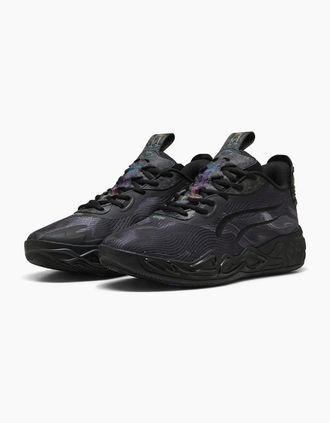 Puma Mens Mb.04 Lo Team Basketball Trainers - Black - Size: 6.5