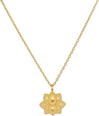 Satya Jewelry Journey Forward Lotus Gold Necklace