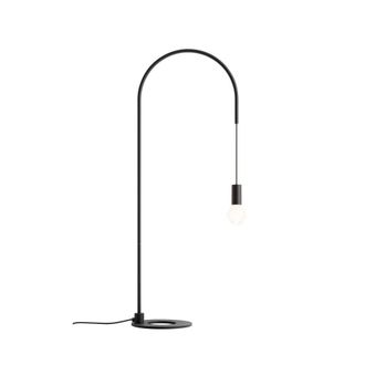 Zafferano L&aacute;mpara de mesa aluminio negro 113 cm e27 60w