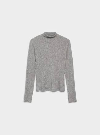 Icone Womens Ultra-soft fine-knit turtleneck sweater