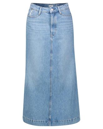 Marc O'Polo Denim Damen Jeansrock MAXI WIDE