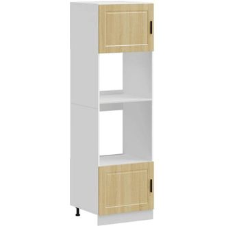 vidaXL Oven Cabinets 2 pcs Porto Sonoma Oak Engineered Wood vidaXL