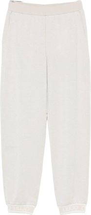 Liu Jo straight-leg track pants - Neutrals