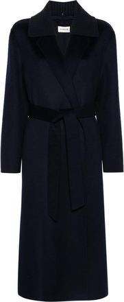 P.A.R.O.S.H. Leak coat - women - Wool - M - Blue