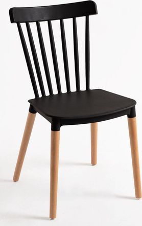Regalos Miguel Regalos Miguel - Sillas Comedor - Silla Leka - Negro