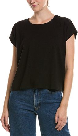 Eileen Fisher Eileen Fisher Crew Neck Cropped Top