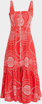 Charo Ruiz Ibiza Greba Embroidered Maxi Dress