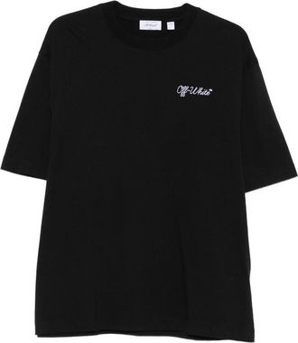 Off-white Logo-embroidered T-shirt