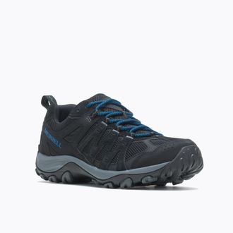 Merrell Wanderschuh MERRELL ACCENTOR 3, Herren, Gr. 42, schwarz, Leder, Synthetik, Schuhe Wanderschuh, atmungsaktiv