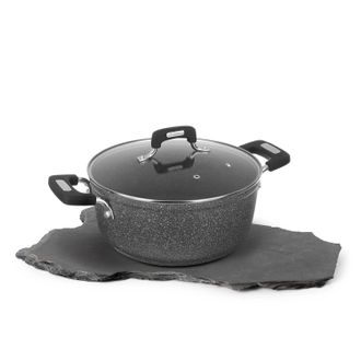 KASANOVA Casseruola New Petra Dark da 24 cm