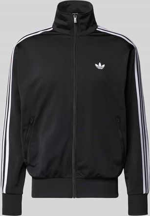 adidas Originals Sweatjacke mit Rei&szlig;verschluss in Black, Gr&ouml;&szlig;e XXL