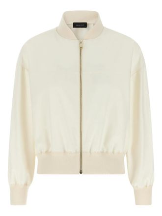 Fabiana Filippi Bomberjack met rits - Beige