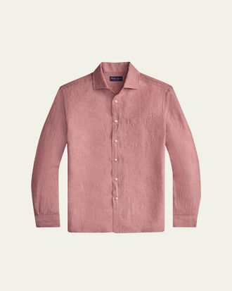 Ralph Lauren Purple Label Linen Chambray Shirt