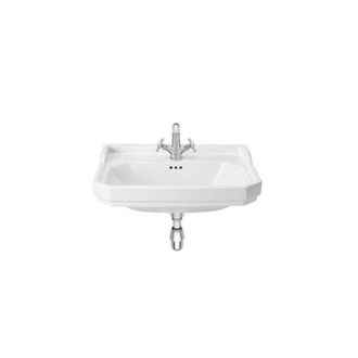 Roca Roca - Lavabo De Porcelana Mural Para Pedestal Longitud: 650 Mm