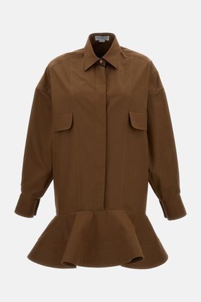 Stella McCartney Abito Camicia In Cotone