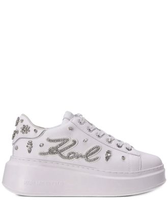 Karl Lagerfeld Anakapri Florastone sneakers - White