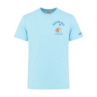 MC2 Saint Barth T-Shirts, male, Blue, Size: XL Portofino T-shirt