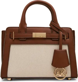 Anne Klein Mini Satchel Bag in Hazelnut at Nordstrom Rack
