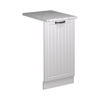 Vicco Panel Frontal Del Lavavajillas Fame-line, Blanco Casa De Campo, 45 Cm, Et M&aacute;rmol Vicco